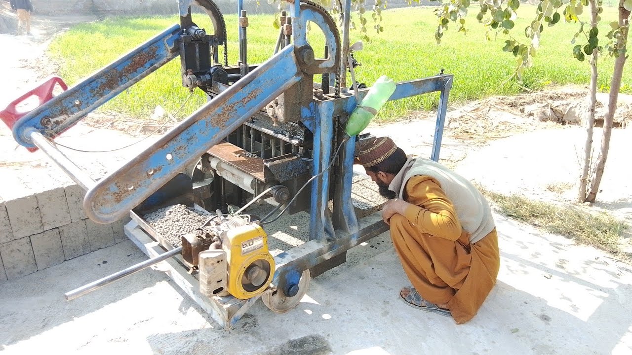 From Cement to Concrete Blocks | Complete Manufacturing Method#bashirsaivra 