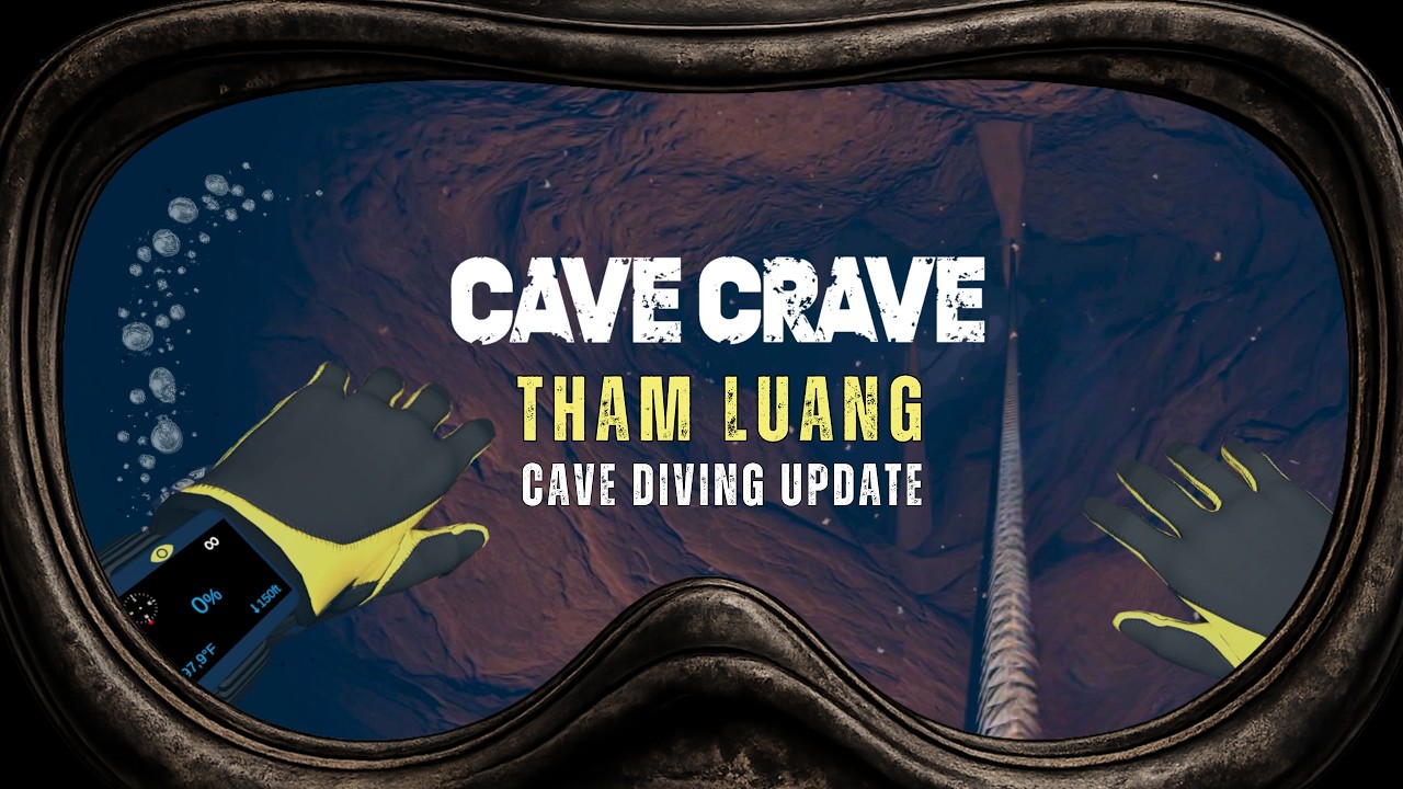 Cave Crave Tham Luang & Cave Diving Update - Release Trailer (Meta Quest)