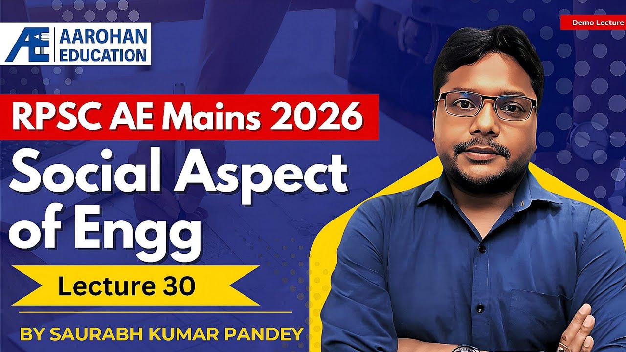 Lec 30 Social Aspect of Engg (Demo). by Saurabh Kr Pandey