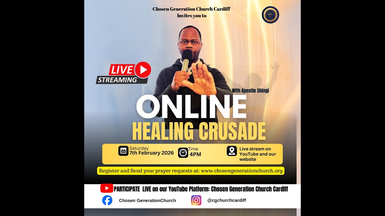 Online Healing Crusade with Apostle Shingi