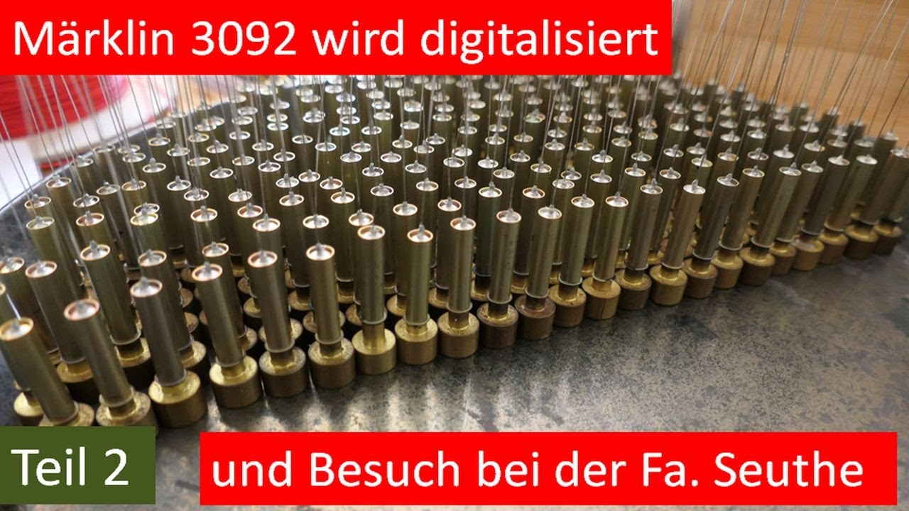 TEIL 2: Analoge S3/6 von Märklin wird digital, bekommt Sound und Dampf