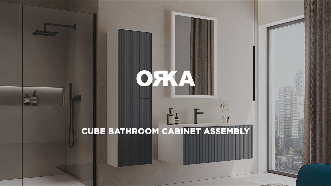 CUBE Bathroom Vanity | Installation Guide