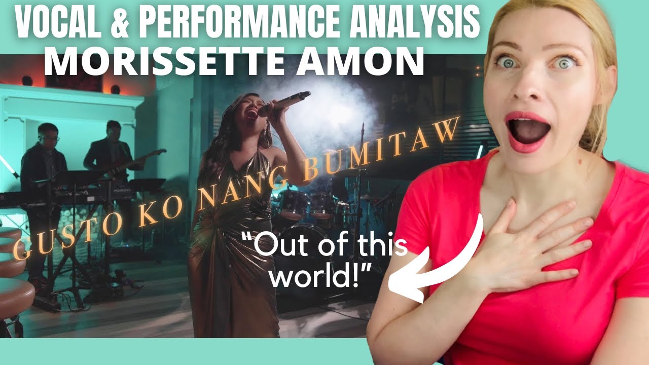 Реакция преподавателя вокала и музыканта: анализ живого выступления MORISSETTE AMON «Gusto Ko Nan...