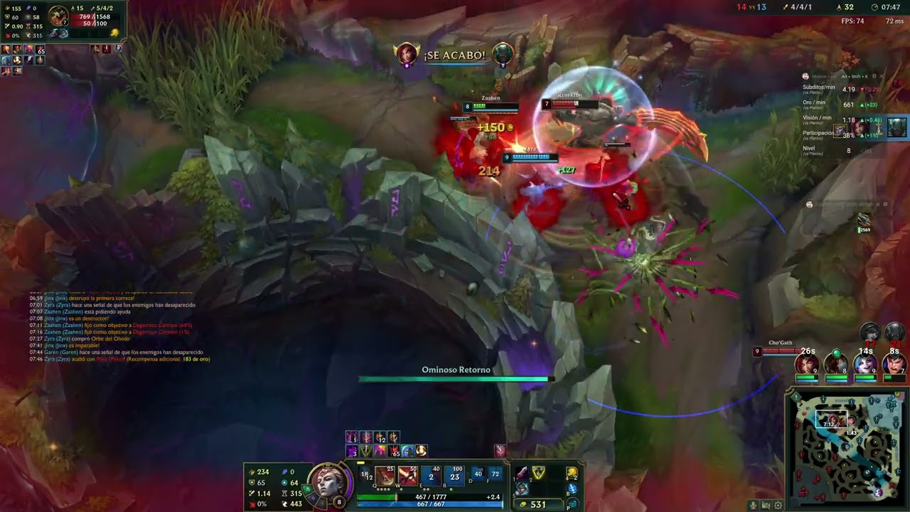 Zahen en URF - Que personaje tan OP