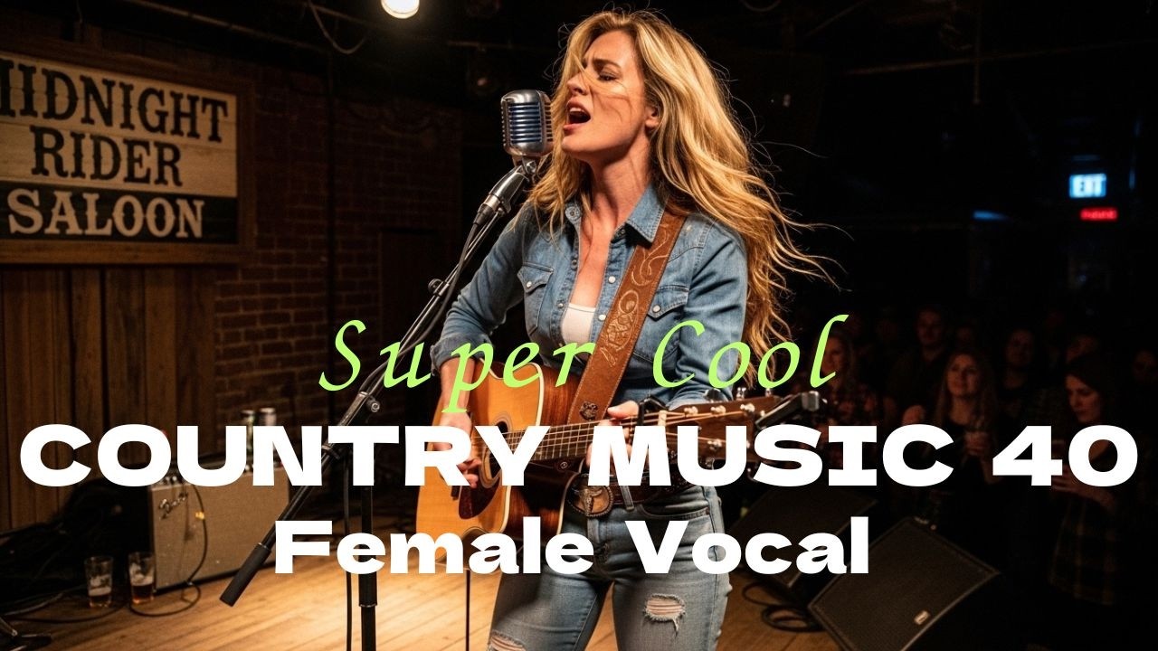 Super Cool COUNTRY MUSIC 40 : Female Vocal !!!
