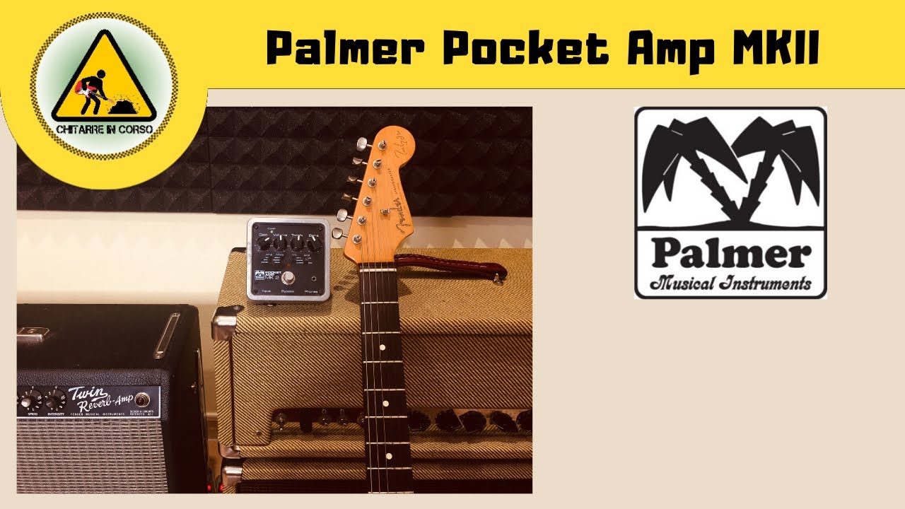Chitarra in diretta con i pedali? Palmer Pocket Amp MKII, alternativa economica a Kemper, Helix