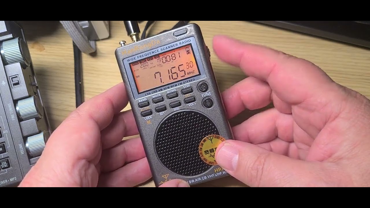 First hour with the Hanrongda HRD-747 does not impress me at all with all