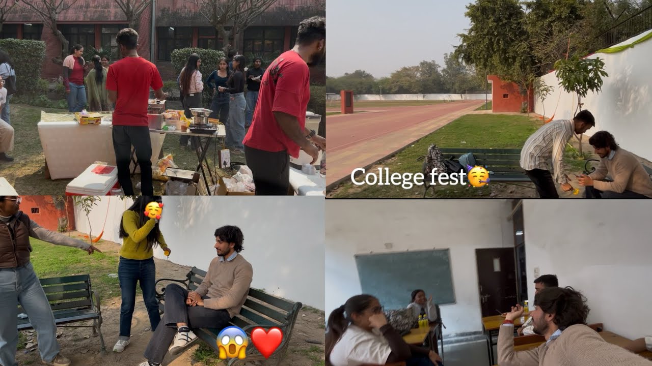 College fest me ldki ne kr diya propose 🥳❤️|Delhi university 🥲