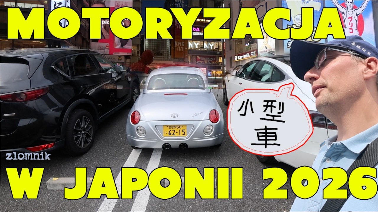 Złomnik: motoryzacja w Japonii jest najlepsza na świecie