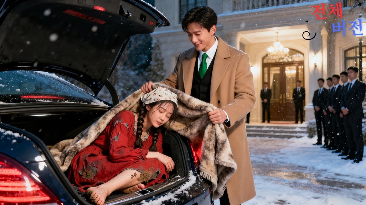💕집도 없는 불쌍한 소녀가 CEO의 차 트렁크에 숨었는데, 그는 화내지 않고 오히려 반해 집으로 데려가 사랑했다!#cdrama #드라마 #kdrama