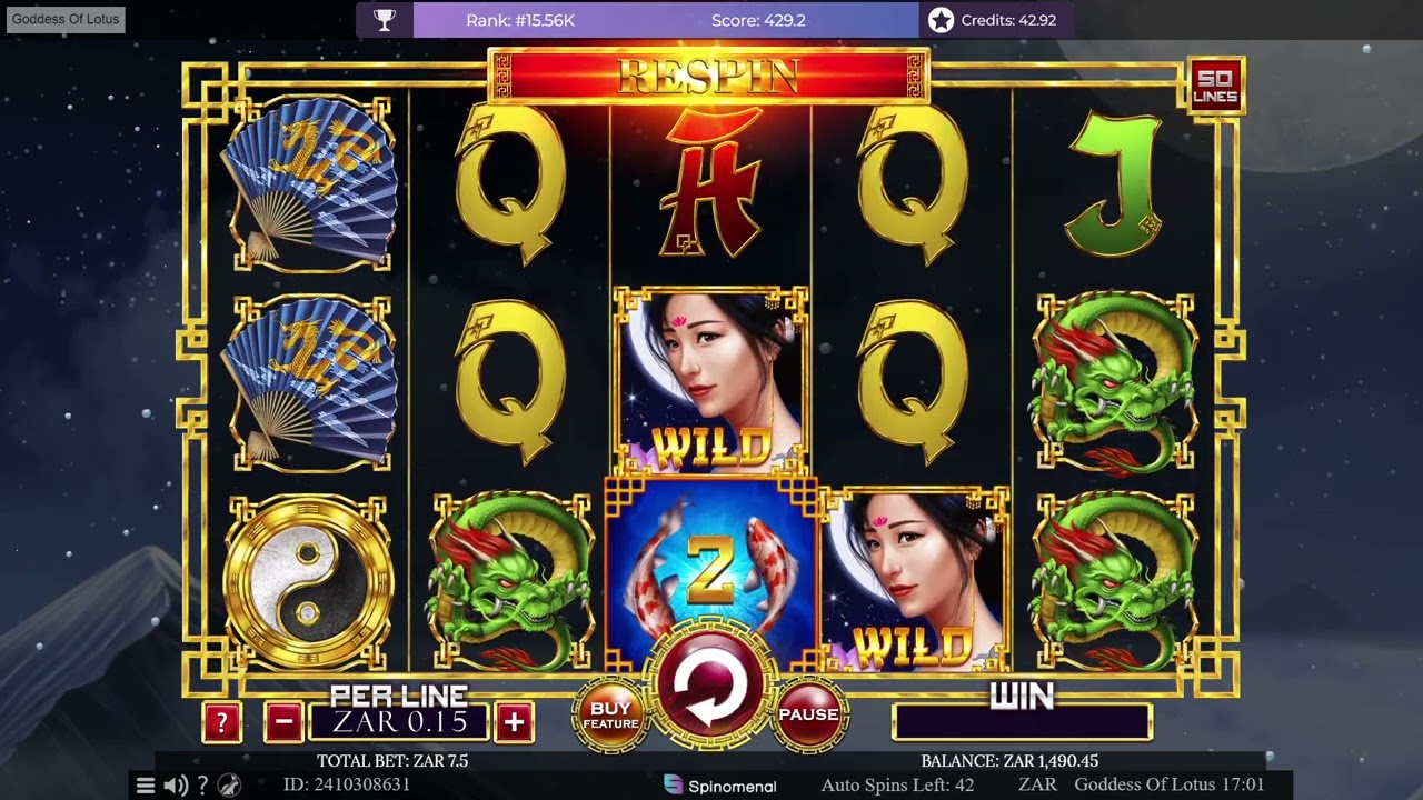 NEW GAME! - GODDESS OF LOTUS! - SPUN INTO ALL 3 FEATURES! - SUPABETS