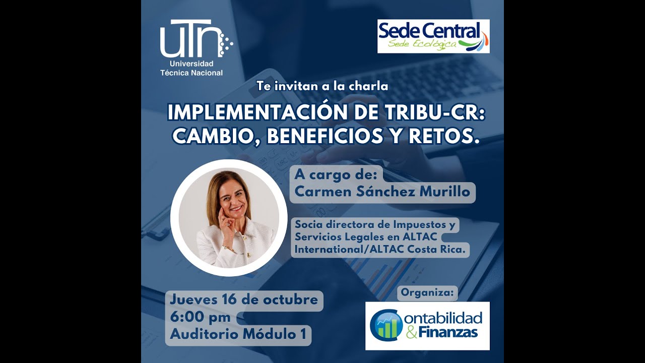 Charla: Implementación de TRIBUCR: Cambio, Beneficios y retos