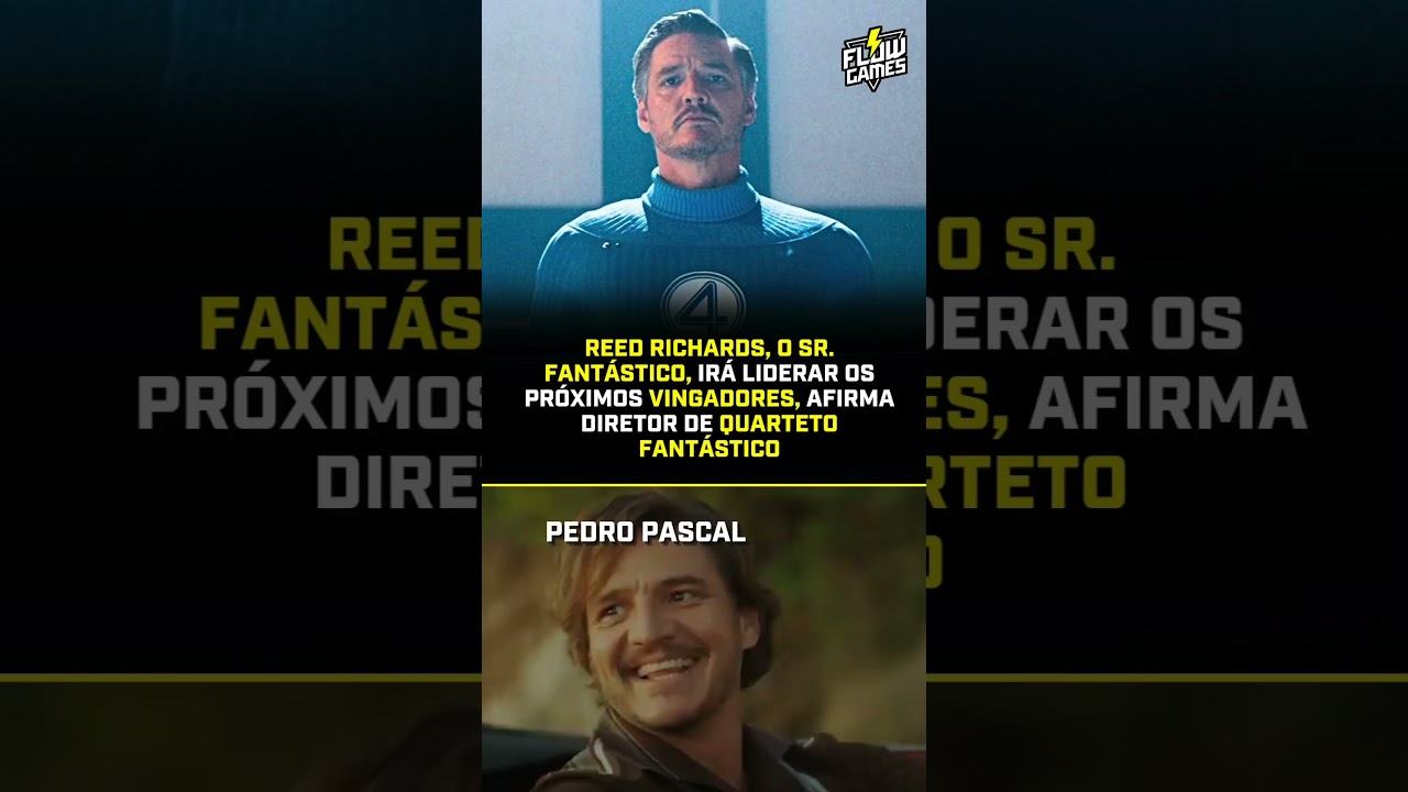 O SR FANT&Aacute;STICO VAI SER O L&Iacute;DER DOS VINGADORES! 🚨🔥#Marvel #FantasticFour