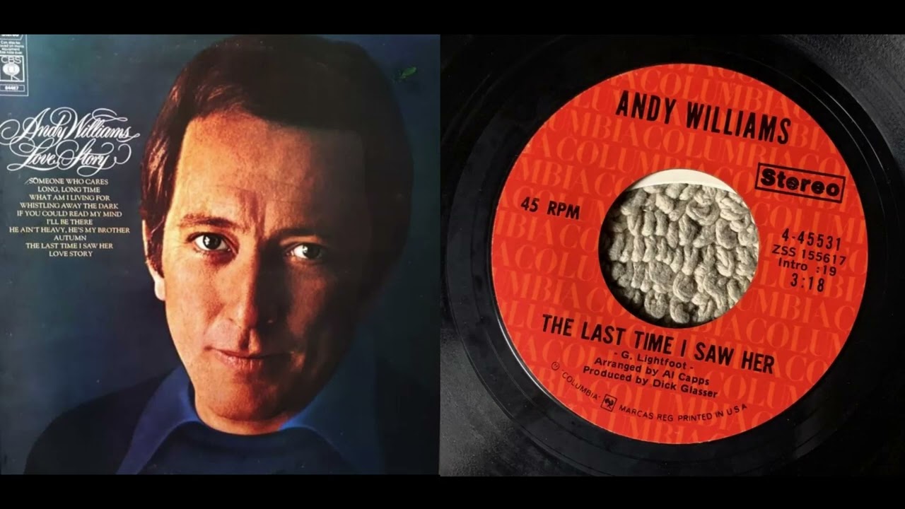 Andy Williams - The Last Time I Saw Her (1971)