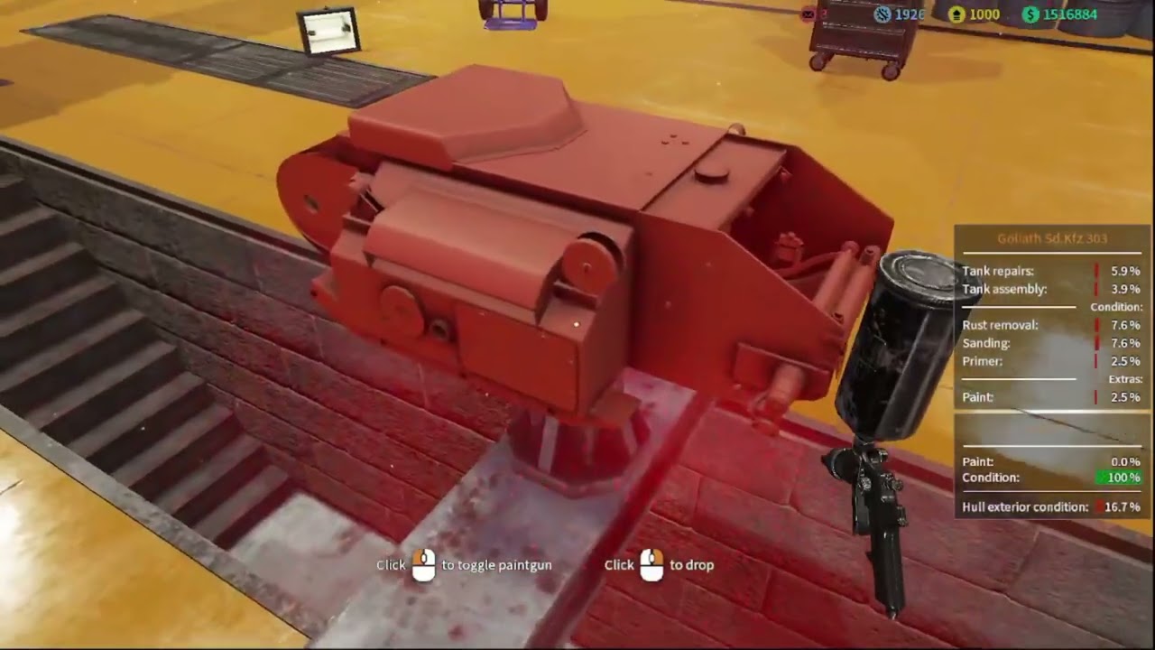 Tiny but mighty | tank mechanic simulator
