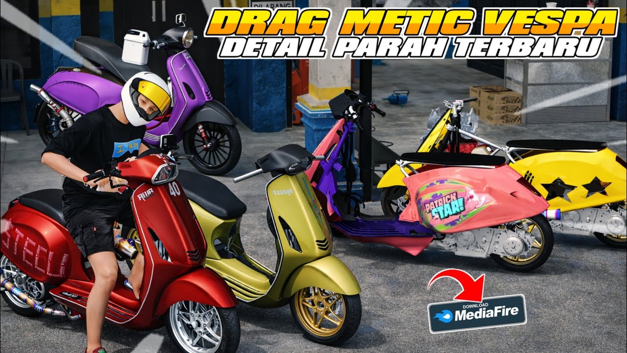 GTA SA LITE FULL MOD DRAG MATIC Vespa Sound Gahar Detail Terbaru 