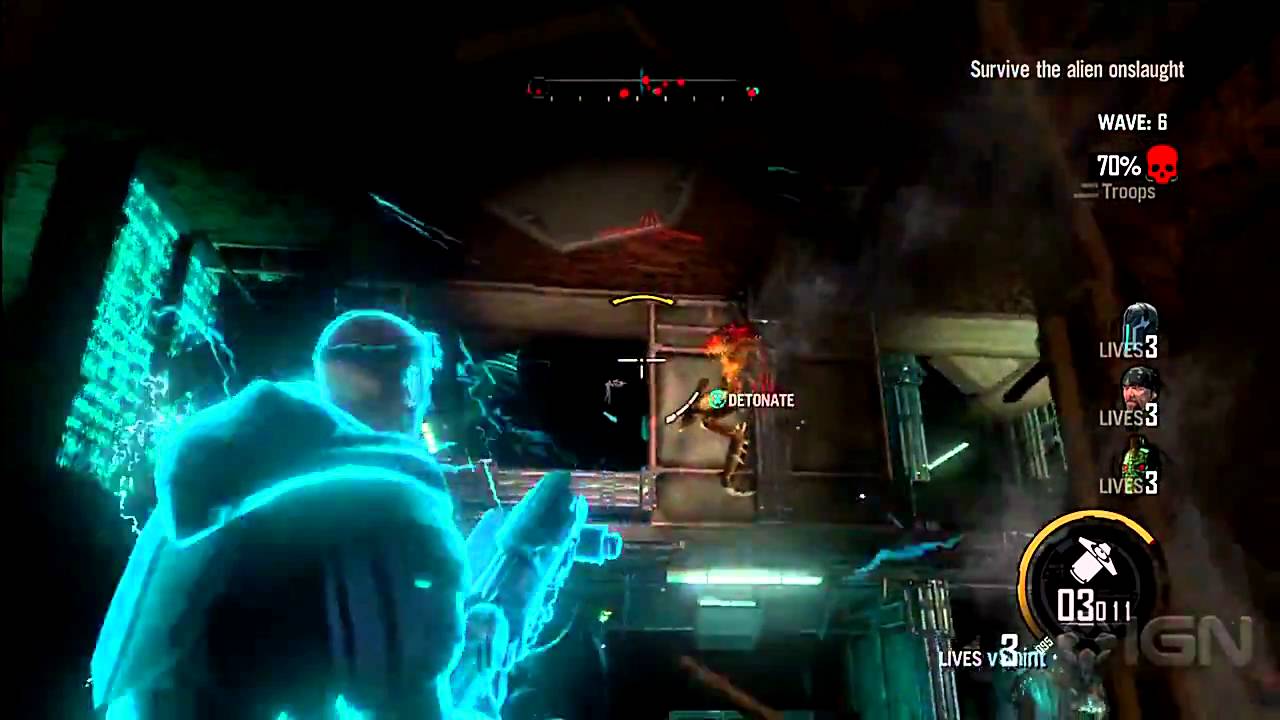Red Faction Armageddon: Dark Infestation Gameplay