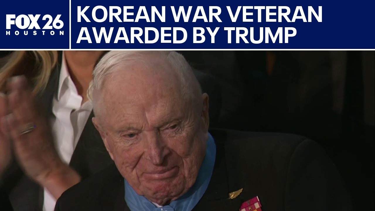 Trump awards Medal of Honor to Korean War vet