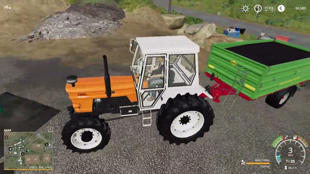 Tractor driving in farming simulator | Farming simulator gameplay | farming simulator 19 gameplay
