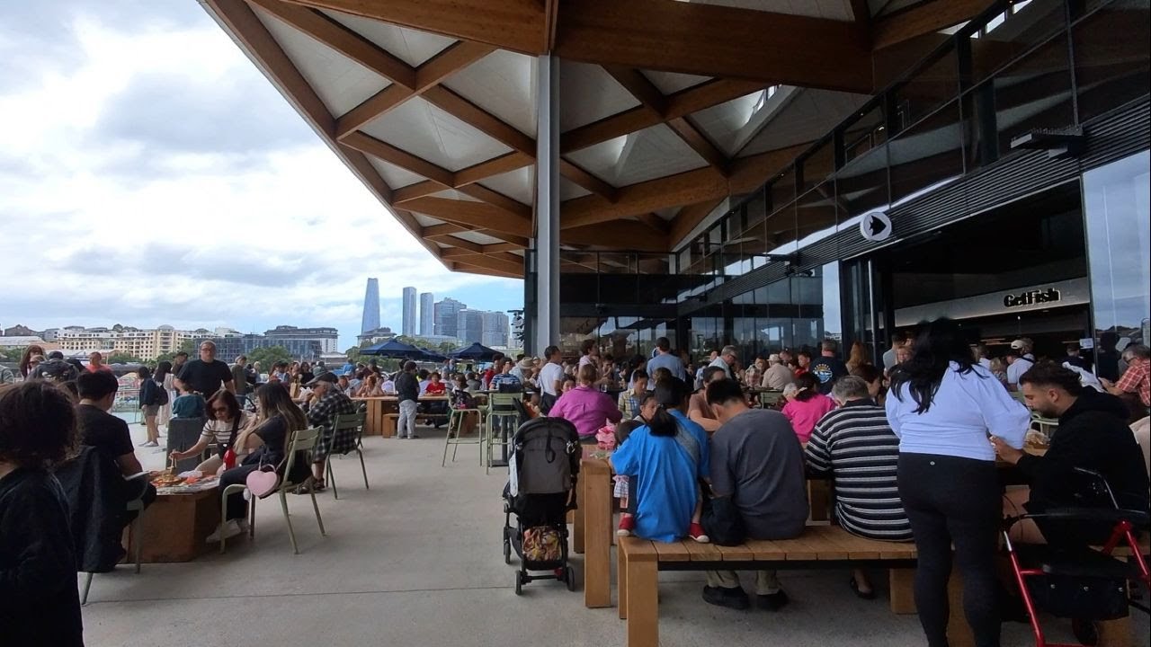 Walking through the new Sydney Fish Market – First Week Of Official Opening