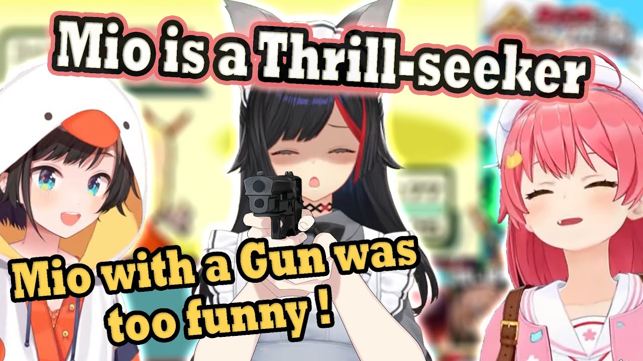 Miko & Subaru Plan for Mio in this yearly Trip after Recalling Mio's Wild Moment in Vegas !😂🔫