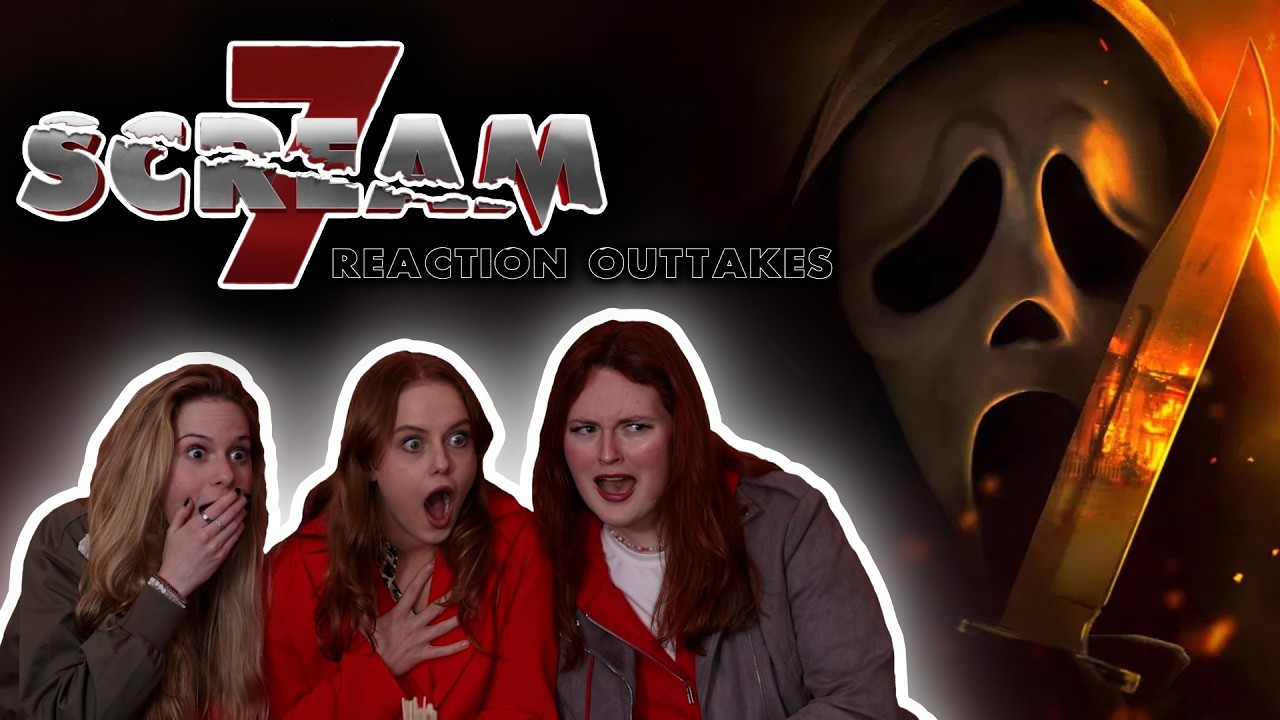 SCREAM 7 Bonus Reactions/Outtakes! #scream #reaction #bts