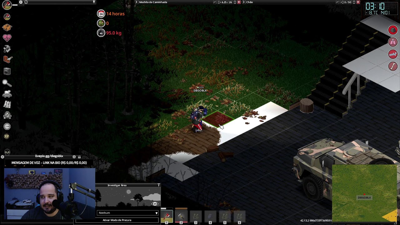 ZOMBOID MULTPLAYER NO SERVER DO @ShivasBR