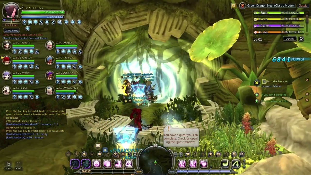 Dragon Nest Classic | Green Dragon Nest Classic Mode Saint POV