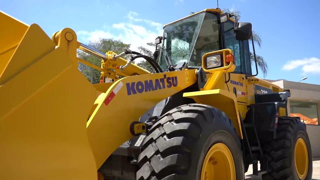 Pala cargadora Komatsu WA320-6 / Características
