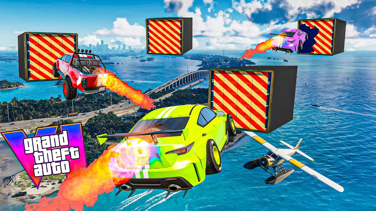 AGUJEROS CON SORPRESAS ESPECIAL GTA 6!! EL MEJOR SALTO DE MI VIDA!! - GTA 5 ONLINE