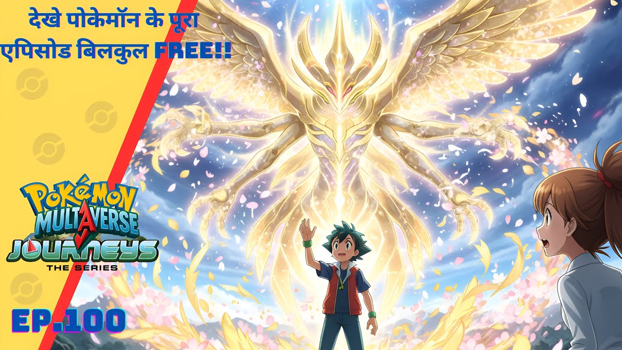 Pok&eacute;mon Multiverse journeys episode- 100 | Ash Vs Elite Guardian 7 |  Pok&eacute;mon Hindi | New Series