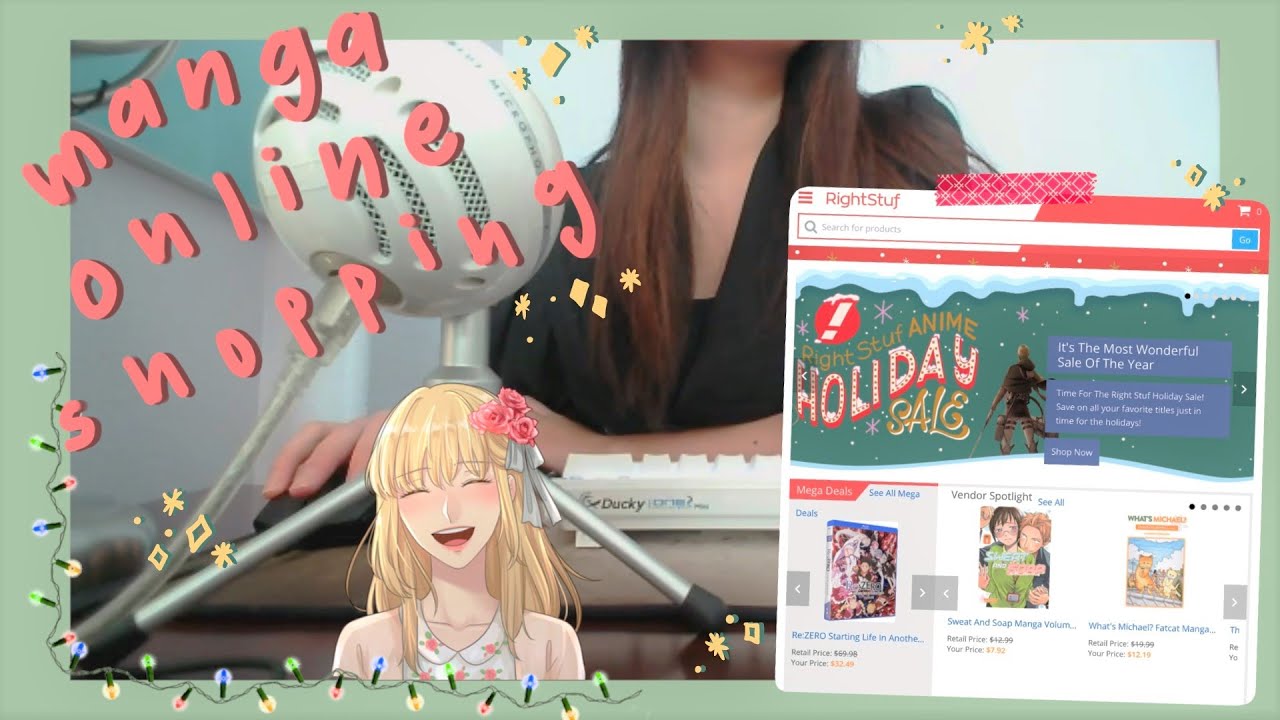 manga online shopping #3 // rightstuf holiday sale!!