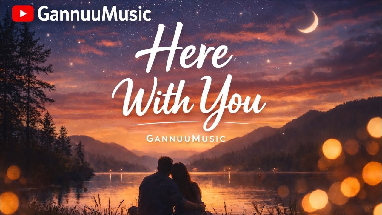Here With You | Romantic love Song | Lyrics | GannuuMusic