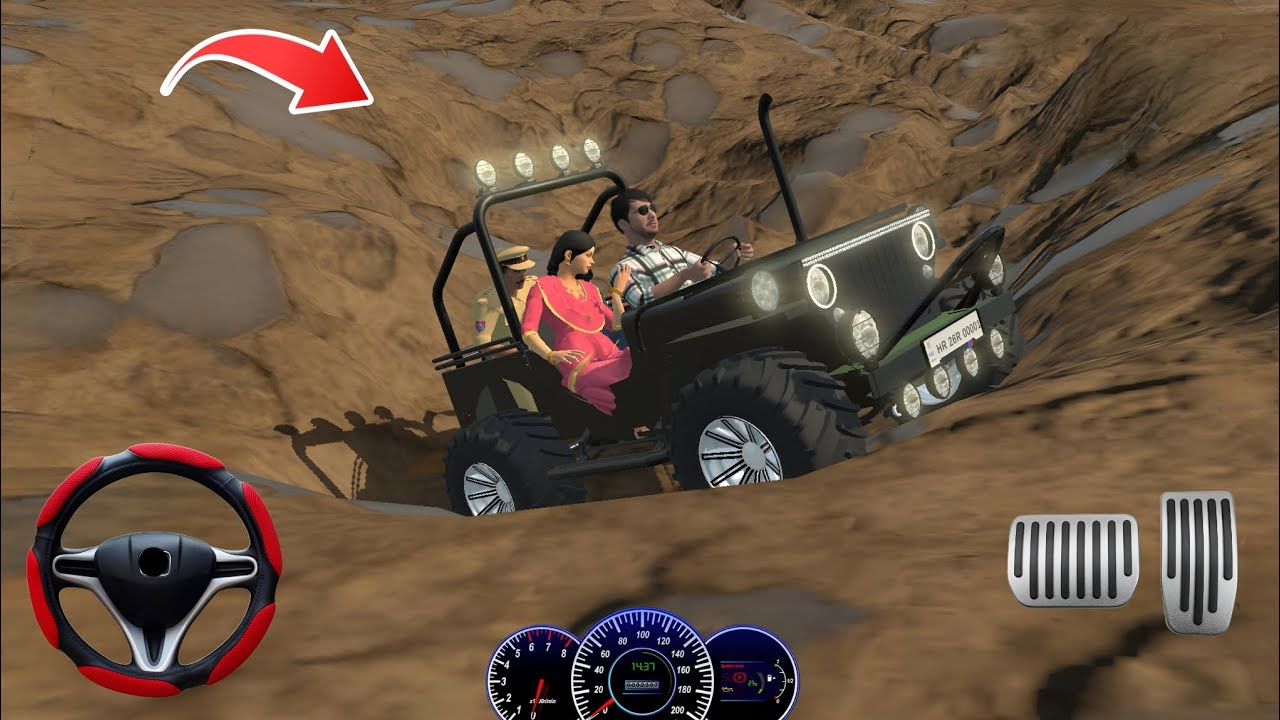 Powerful Jeep tested in the mud!💪