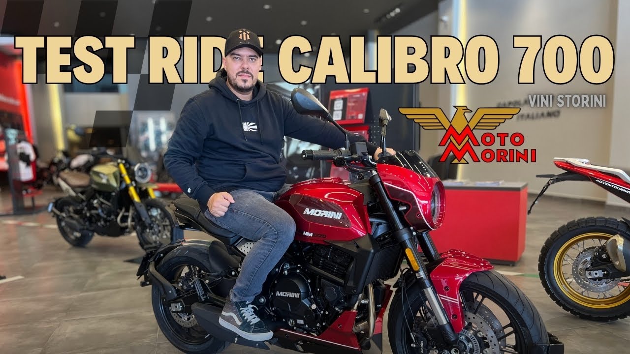 TEST RIDE MOTO MORINI CALIBRO 700