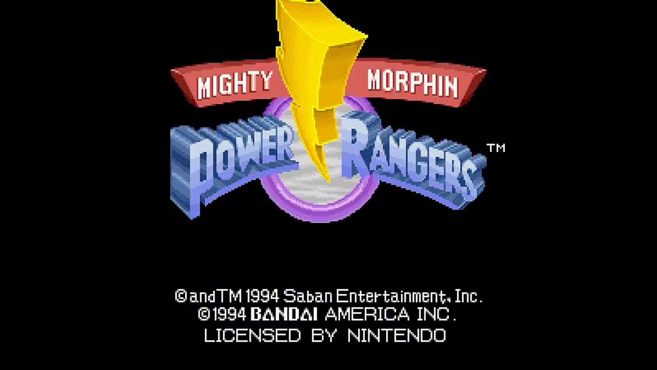 SNES Longplay [148] Mighty Morphin Power Rangers (US)