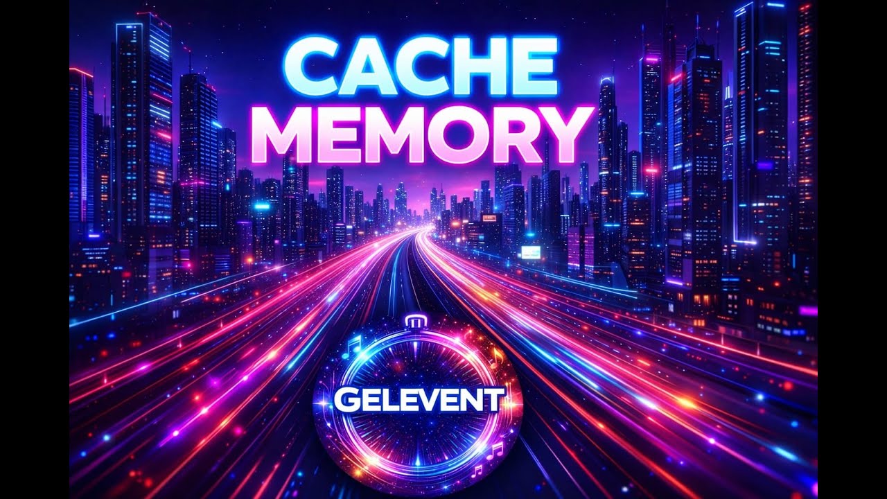 Cache Memory - Futuristic Robotic Dinamic (cyberpunk ambient music, work music, training)