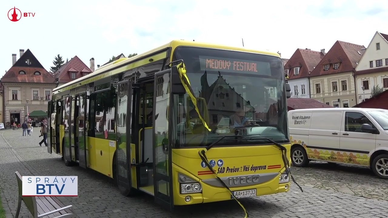 Nové autobusy MHD v meste