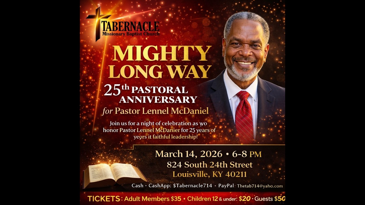 A Mighty Long Way | Celebrating 25 Years of Pastoral Leadership | Rev. Lennel F. McDaniel