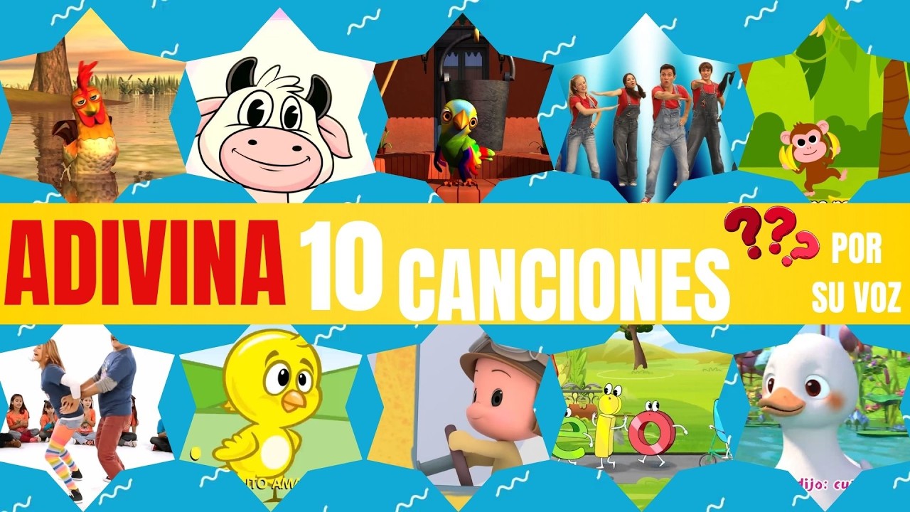 🧩🎶 Adivina la CANCIÒN INFANTIL 🎤 | Gallina Pintadita 🐔 | La Granja de Zenón 🐄| Pinkfong