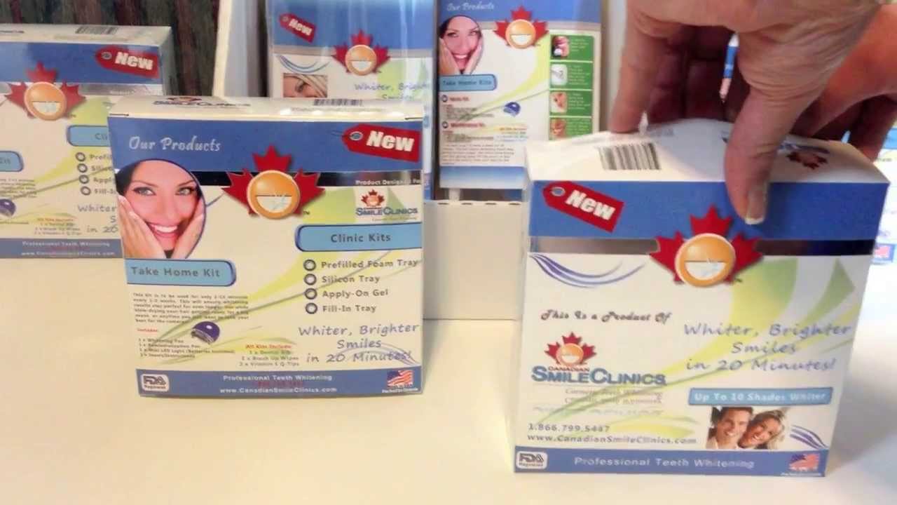 How to use Teeth Whitening Home Kit - Canadian Smile Clinics