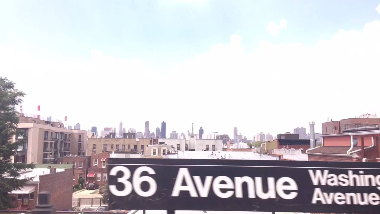 Astoria, Queens, NYC, New York - train tour