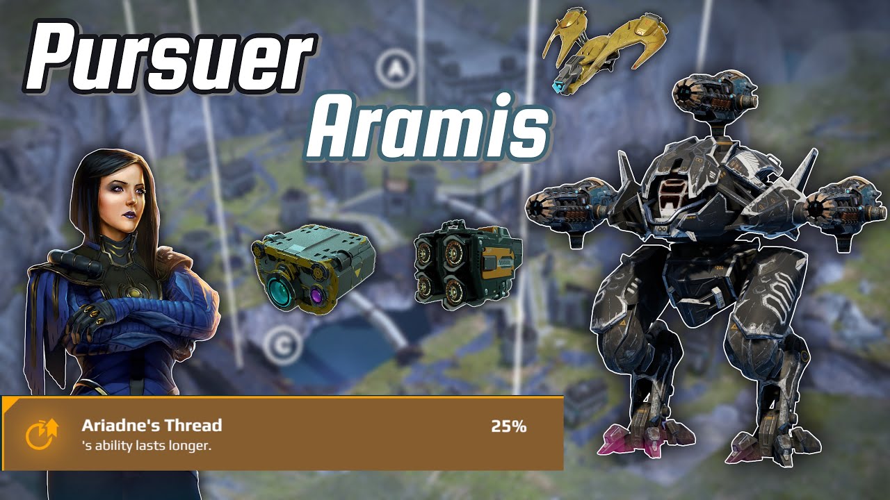 Pursuer - Aramis | Small, Fast, Stealth | War Robots