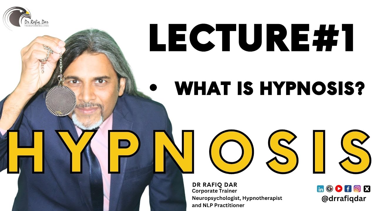 What is Hypnosis? l Dr Rafiq Dar #hypnosis #hypnotherapy #hypnosisonline