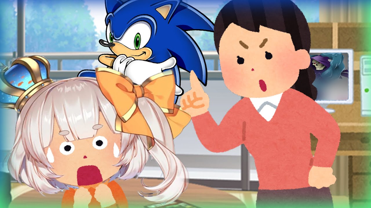 Marimari_en Got Caught Looking at pr0n ft. Mari's Sonic Origin (wholesome)