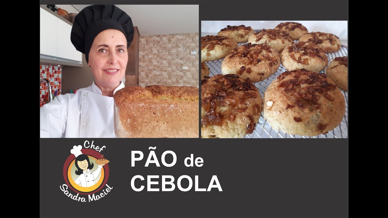 PÃO DE CEBOLA SEM TRIGO (sem glúten, sem lactose, sem caseína)!