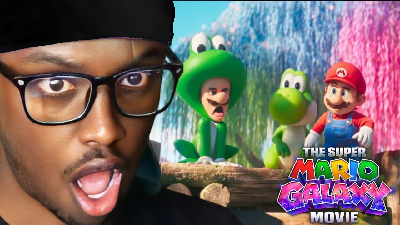 Yusuf7n Reacts To The Super Mario Galaxy Movie Trailer