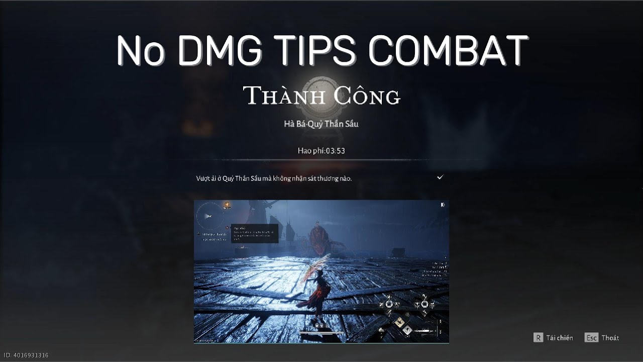 HÀ BÁ [RIVER MASTER] -  TIPS ĐÁNH NO DAMAGE- WHERE WINDS MEET