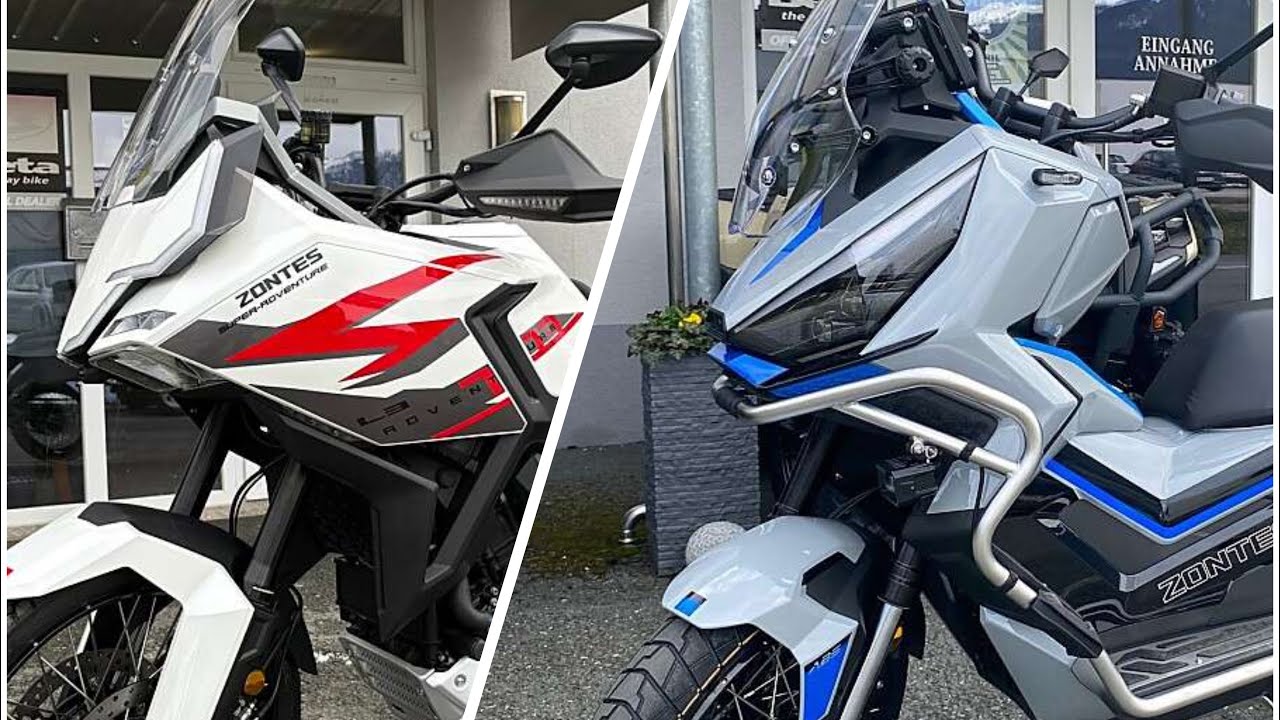 ZONTES 703 F Adventure Tourer & ZONTES 368 G Scooter | NEU 2026 | Aktion mit Koffersystem