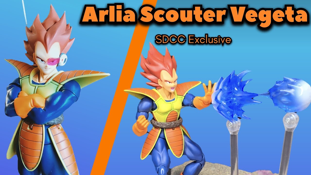 Best action figure Grail? Arlia Scouter Vegeta Unboxing/Review!